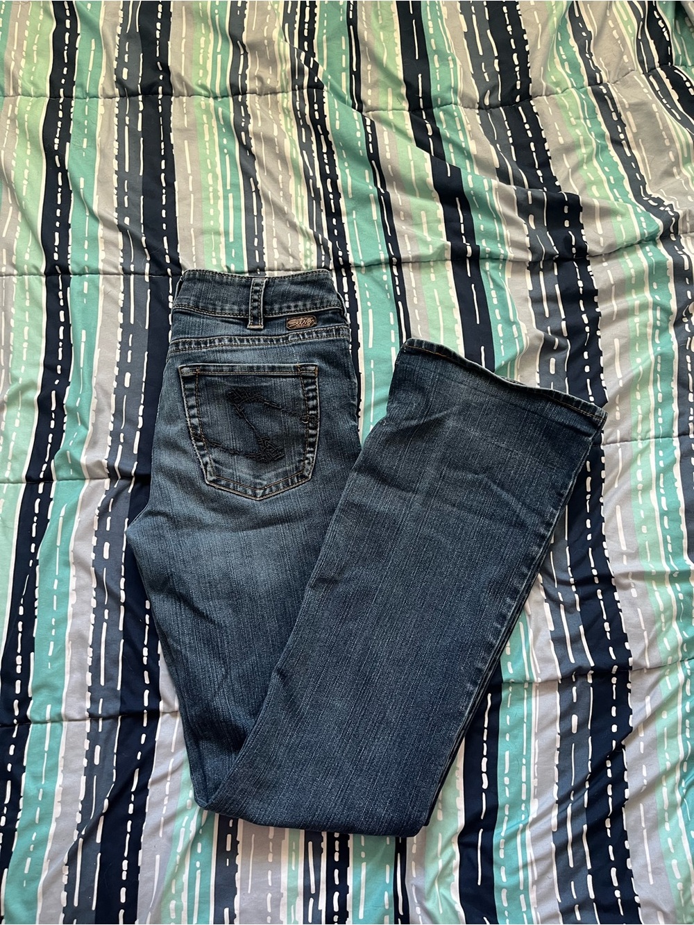 Silver jeans
